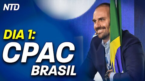 CPAC Brasil: Bolsonaro, Mário Frias, Nikolas Ferreira, Augusto Nunes