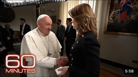 60 MINUTES GOES INSIDE THE VATICAN WITH POPE FRANCIS