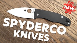 Unboxing the NEWEST USA Made Spyderco Knives | Atlantic Knife