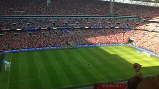 Liverpool vs Barcelona, Wembley stadium.