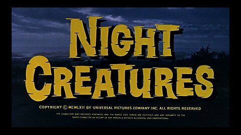 Night Creatures (T-RO'S TOMB Movie Mausoleum)