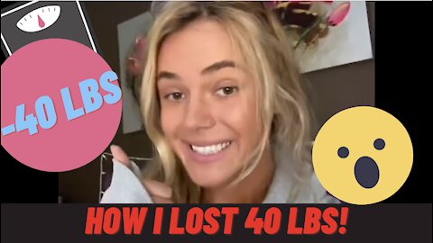 How I lost 40lbs - Best Weight Loss Tips | Easy Weight Loss Tips