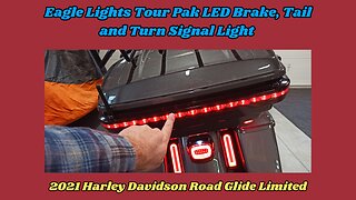 Eagle Lights Tour Pak LED Brake, Tail and Turn Signal Light for Harley Davidson Motorcycles