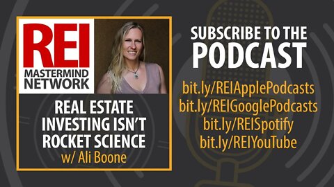 Real Estate Investing Isn't Rocket Science with Ali Boone #293