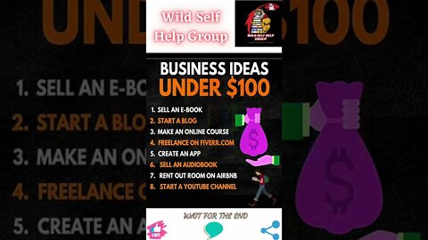 🔥Business ideas under $100🔥#shorts🔥#wildselfhelpgroup🔥14 August 2022🔥