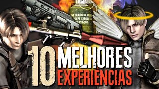 AS 10 melhores EXPERIÊNCIAS de RE4 do CANAL!