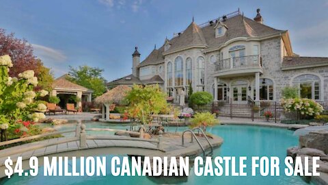 This Canadian Castle For Sale Is $4.9 Million & Each Room Is Wilder Than The Last