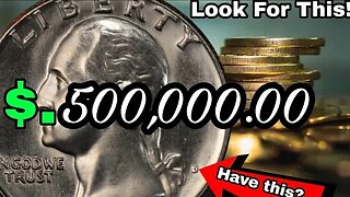 Ultra Rare1978 QUARTER DOLAR Sold For $500,000 Dollars coins worth money look for this!