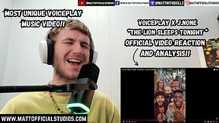 MATT | MOST UNIQUE VP VIDEO!?! | Reacting to Voiceplay x J.None