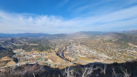 Live on top of a Mountain down by the River