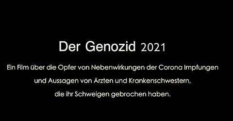 Der Genozid 2021 - 2022