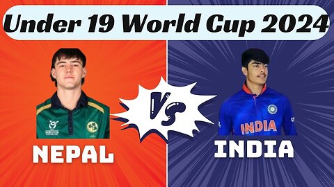 India v Nepal | Highlights | U19 CWC 2024 | Under 19 world cup 2024