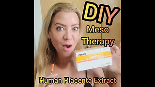 DIY Meso Therapy Treatment with Human Placenta Extract