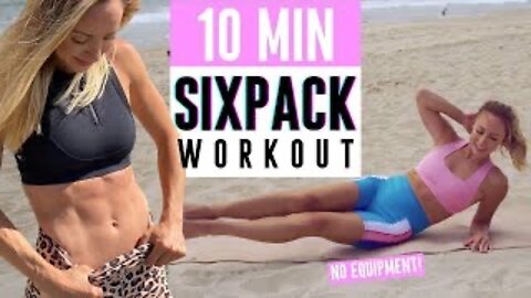 10 MIN SIX PACK Abs Workout | No Equipment