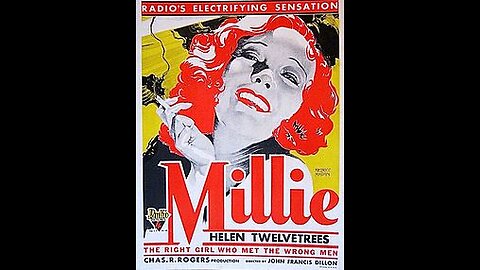 Millie 1931 Drama, Romance Pre Code Film, Full Movie