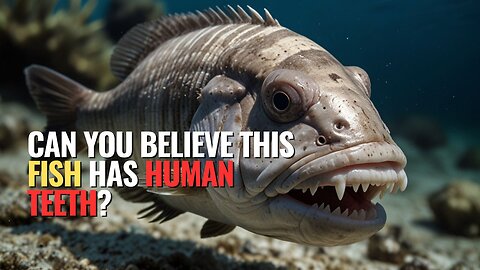 Can You Believe This Fish Has Human Teeth?