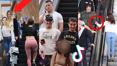 Best Escalator Pranks TikTok Compilation 2022 | Funny Escalator Prank | PrankMeComedy TikTok Videos