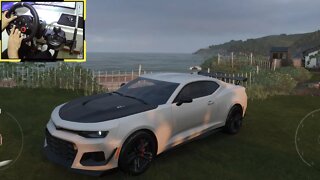 CHEVROLET CAMARO ZL1 1LE Forza Horizon 4 gameplay Logitech g29