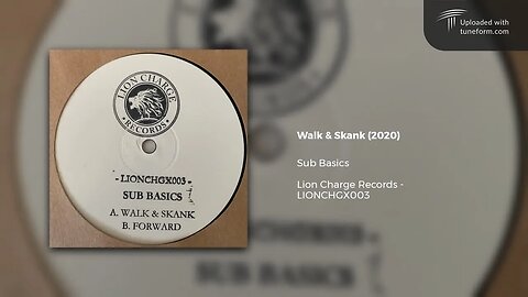 Sub Basics - Walk & Skank (Lion Charge Records | LIONCHGX003) [Deep Dubstep]