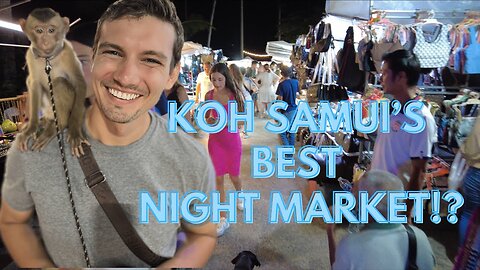 KOH SAMUI'S BEST NIGHT MARKET?! Thailand DECEMBER 2022