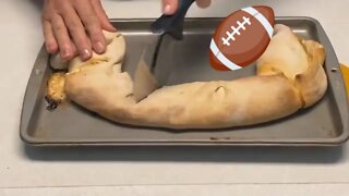 How to make Chicken Stromboli with Frozen Rhodes Bread