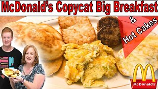 MCDONALD'S COPYCAT BIG BREAKFAST WITH HOTCAKES HOME RECIPE