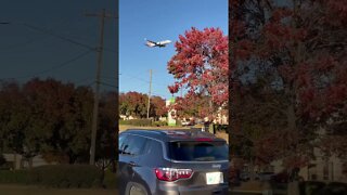 American Airlines Boeing 737 Low Pass