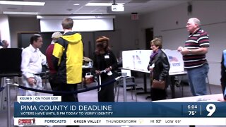 Voters have until Tuesday, Aug. 9 to confirm identity