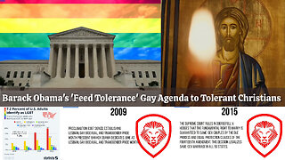 OBAMA's "FEED TOLERANCE" GAY AGENDA to TOLERANT CHRISTIANS + PBD explains the DARK history of LGBTQ