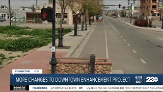 City of Bakersfield replacing planters along Q Street