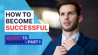 HOW TO BECOME SUCCESSFUL | PART 1| Earl Nightingale