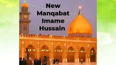 Yaa Hussain Aapki Thokar Se Nikalta Paani, New Manqabat Imame Hussain, Zakir Ali Kanpuri