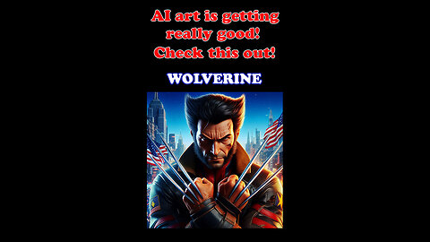 Digital AI art is getting shockingly good! Check this out! Part 4 - Wolverine.