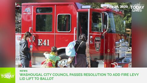 Washougal city council passes resolution to add fire levy lid lift to ballot