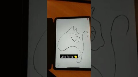 How to Draw One Line Cat? 😼 - Daily Art nr.180🖌️