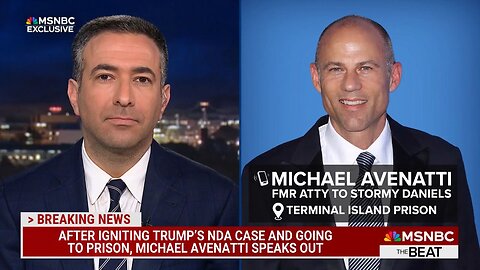MSNBC Inviting Legal Commentary From Michael Avenatti, In Federal Prison