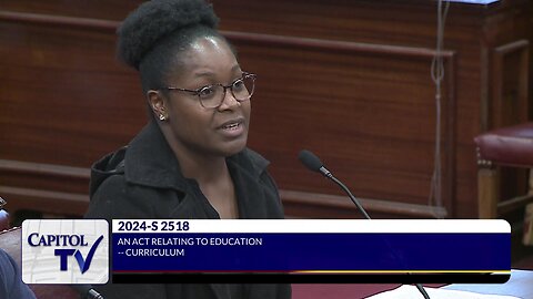 Niyoka Powell Supports S2518 Negating 2019 Law That Removed Local Level Education Control Thus Creating The Totalitarianism Of RIDE