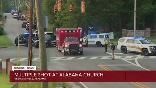 Police: 1 dead, 2 hurt in Alabama church shooting