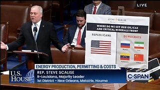 Rep Scalise Calls Out Democrat Hypocrisy On Energy