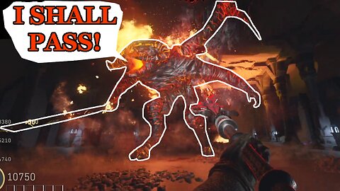 This Call of Duty Custom Zombies Lord of The Rings Map Is AMAZING!