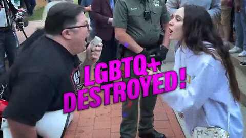 Former Trans Activist Destroys The LGBTQ Abortion Lovers At UNT Campus