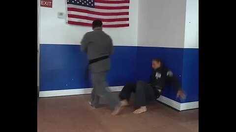 An example of the American Kenpo technique Taming the Mace