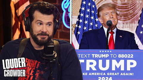 THE MOST EPIC ANALYSIS OF TRUMP'S CANDIDACY ANNOUNCEMENT EVER! | Louder With Crowder