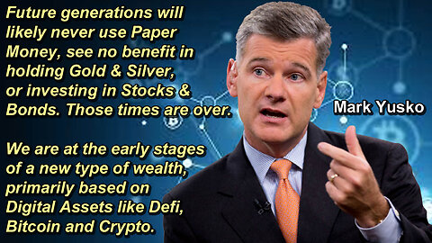 Mark Yusko: "Traditional Markets are Stagnant or Dying. Digital Assets are our Future!" 📊📈💸