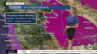 ABC 10News Pinpoint Weather with Meteorologist Leah Pezzetti