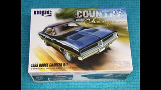 The COUNTRY Charger a 1969 Charger R/T by MPC 1/25 kit Review