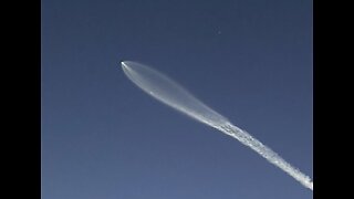 Space X Launches Satellites From Vandenburg Air Force Base - California March 18, 2024