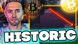 BITCOIN SUPPLY SHOCK Like Never Before! (First In CRYPTO HISTORY)