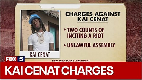 Twitch streamer Kai Cenat charged with inciting riot FOX 5 News