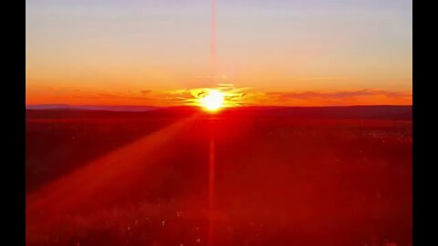 tonight's sunset peak district